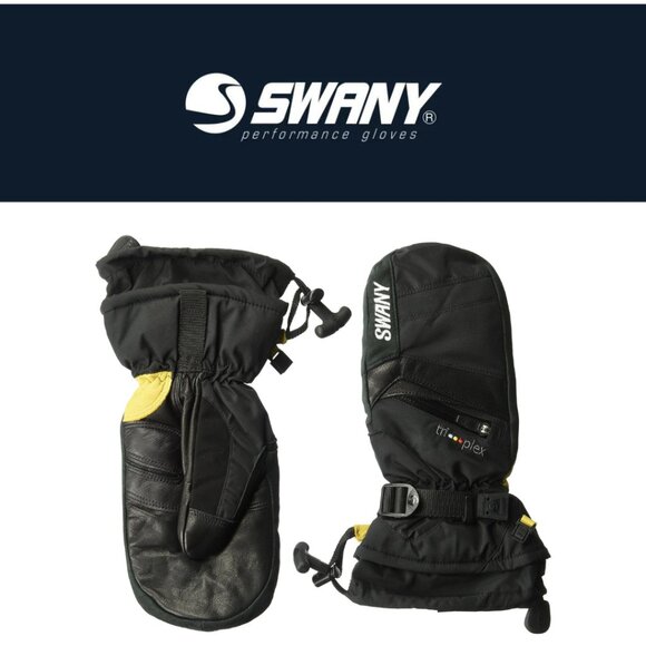 Swany X-Change Leather Mitts - Small - Picture 1 of 5
